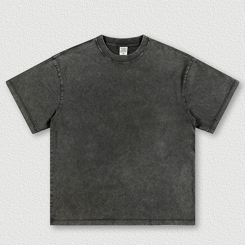 American Retro Batik Youth Fashion Cotton Short Sleeve Couple T-shirt