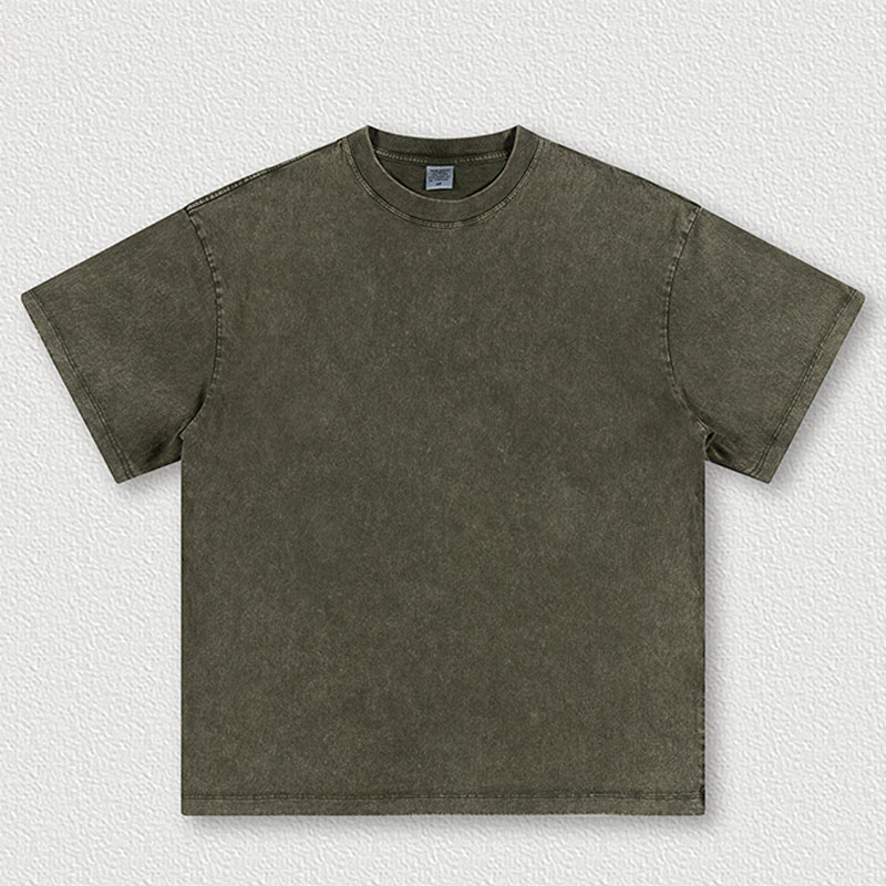 American Retro Batik Youth Fashion Cotton Short Sleeve Couple T-shirt