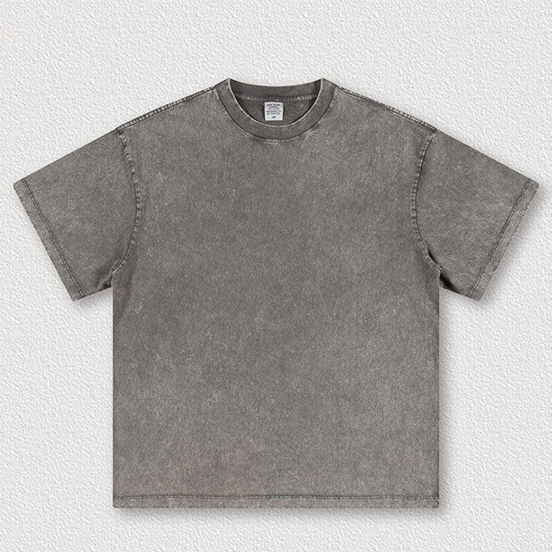 American Retro Batik Youth Fashion Cotton Short Sleeve Couple T-shirt