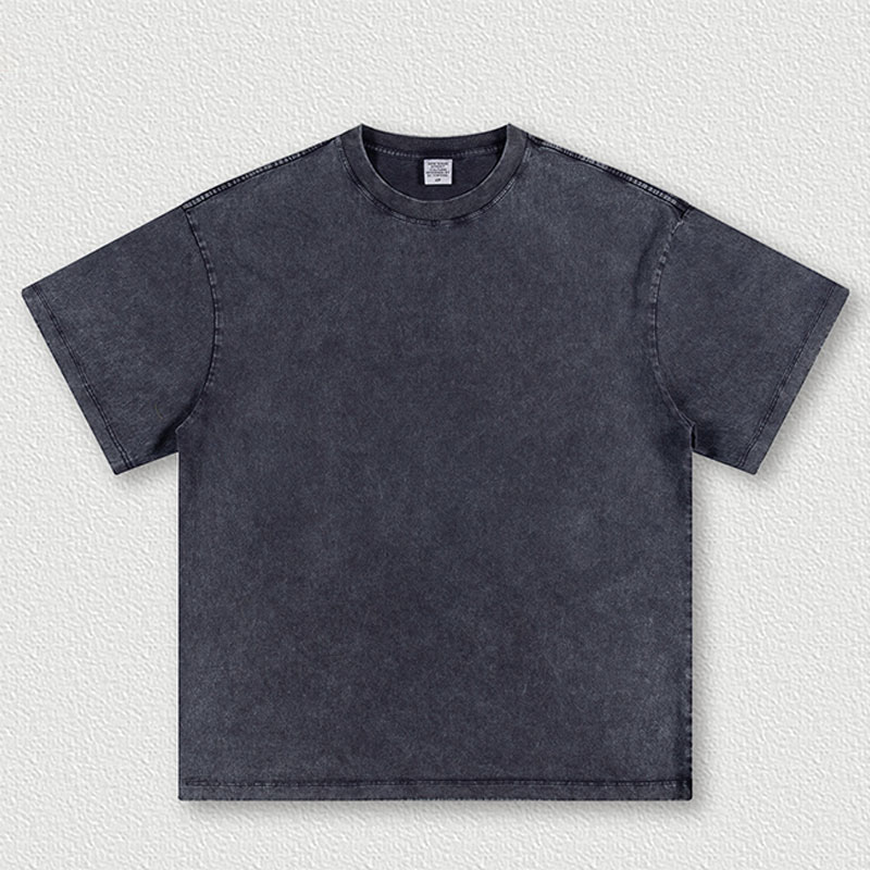 American Retro Batik Youth Fashion Cotton Short Sleeve Couple T-shirt