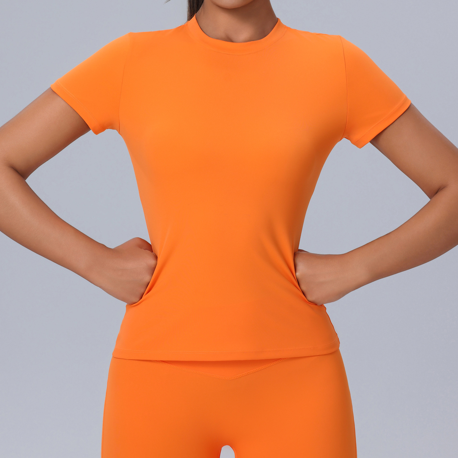 Fitness Quick-Drying Breathable Sportswear Outdoor Running Yoga Tops