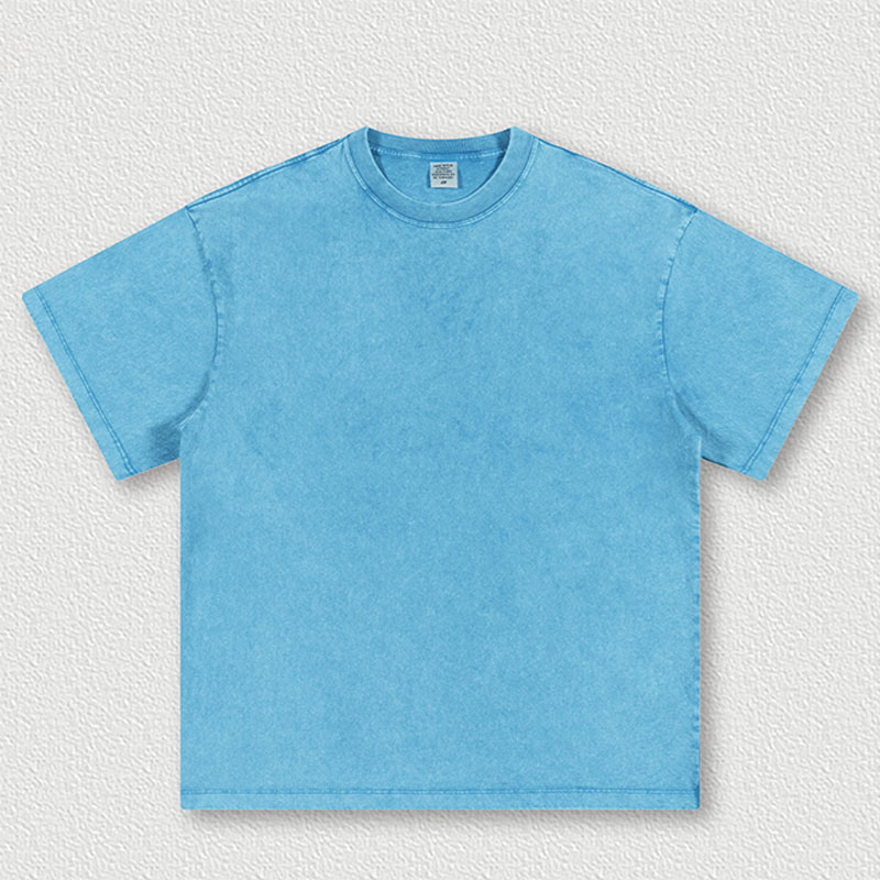 American Retro Batik Youth Fashion Cotton Short Sleeve Couple T-shirt