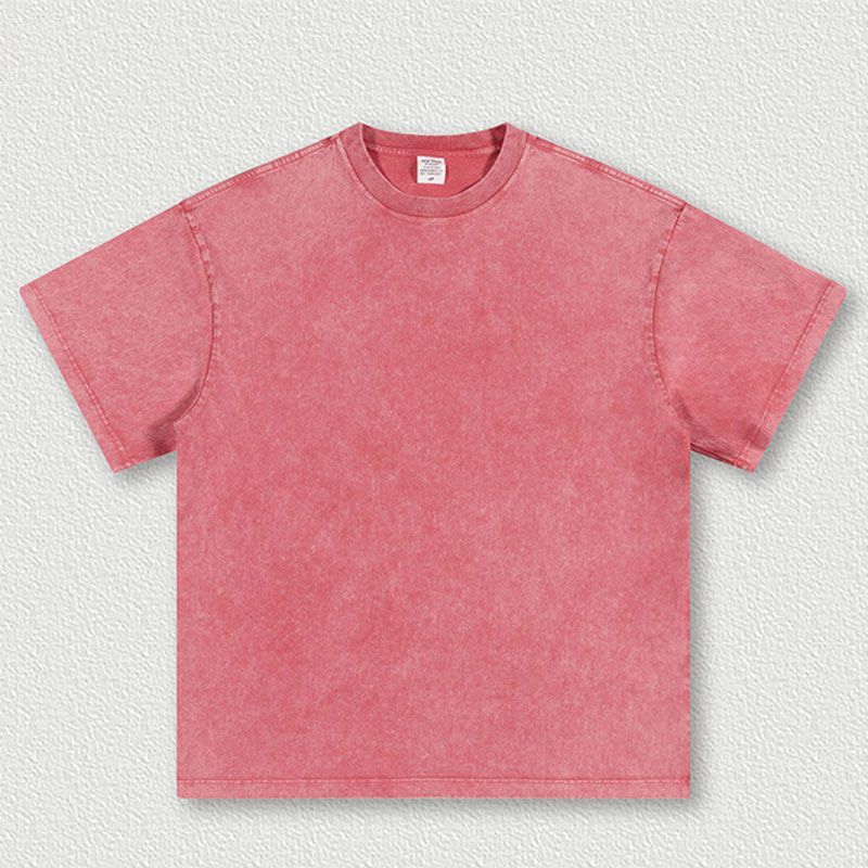 American Retro Batik Youth Fashion Cotton Short Sleeve Couple T-shirt