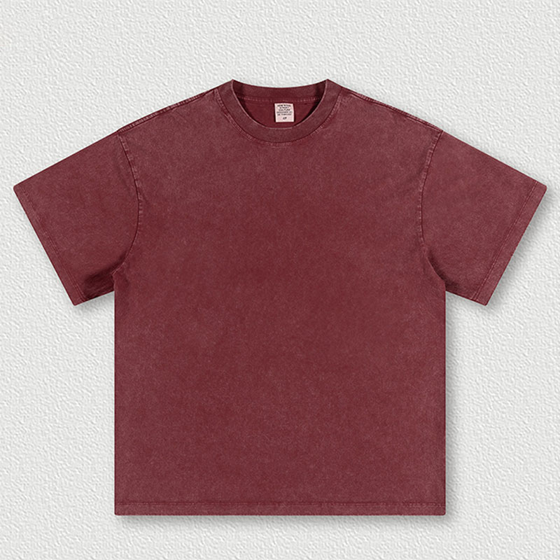 American Retro Batik Youth Fashion Cotton Short Sleeve Couple T-shirt