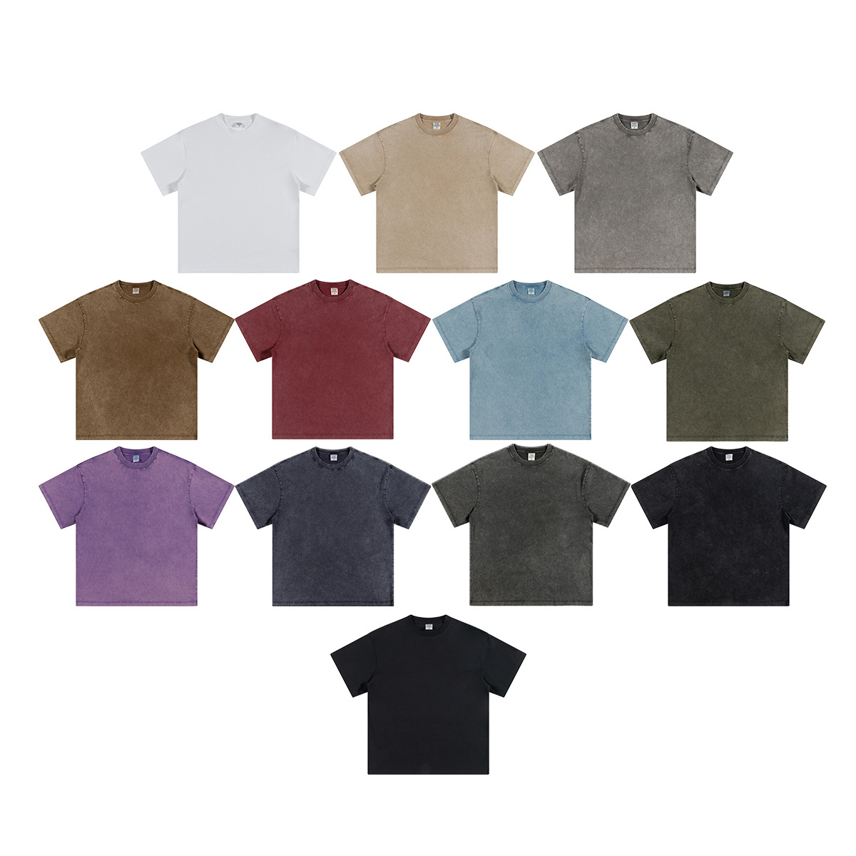 American Retro Batik Youth Fashion Cotton Short Sleeve Couple T-shirt