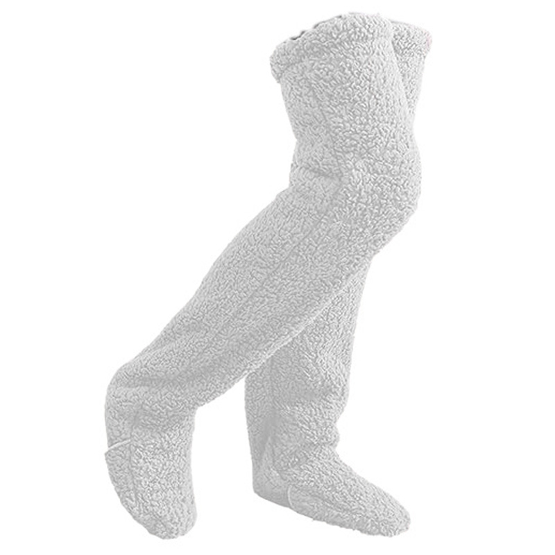 Plush Teddy Bear Floor Socks Knee Pads Stockings Warm High Socks