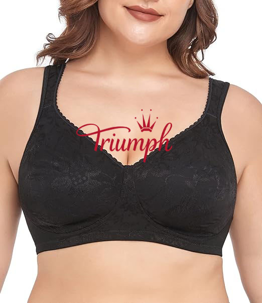 Triumph - 3 sztuki 🔥Całkowicie kryjący, wygodny i miękki biustonosz