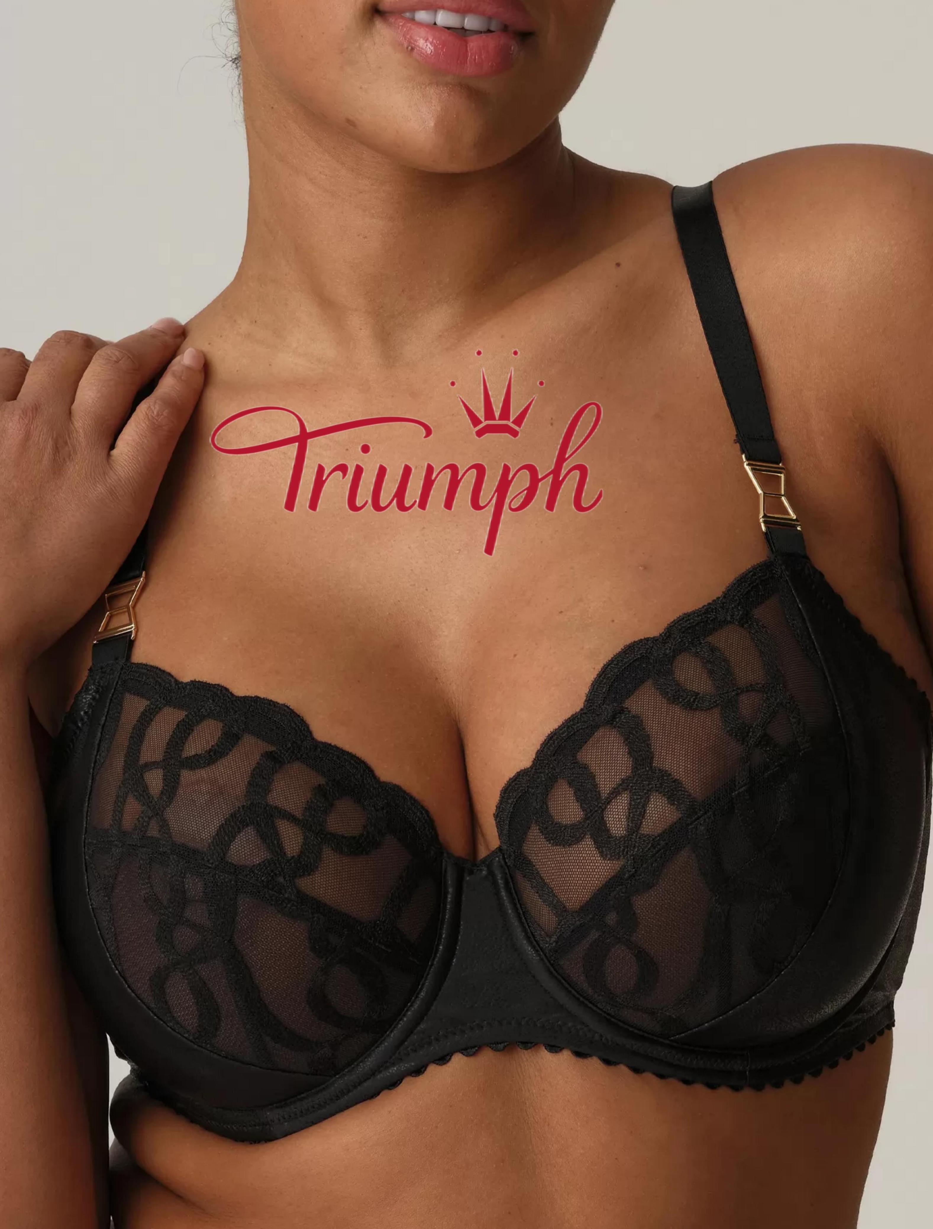 Triumph - Nowy 3-częściowy zestaw 🔥Biustonosz cienki bez fiszbin
