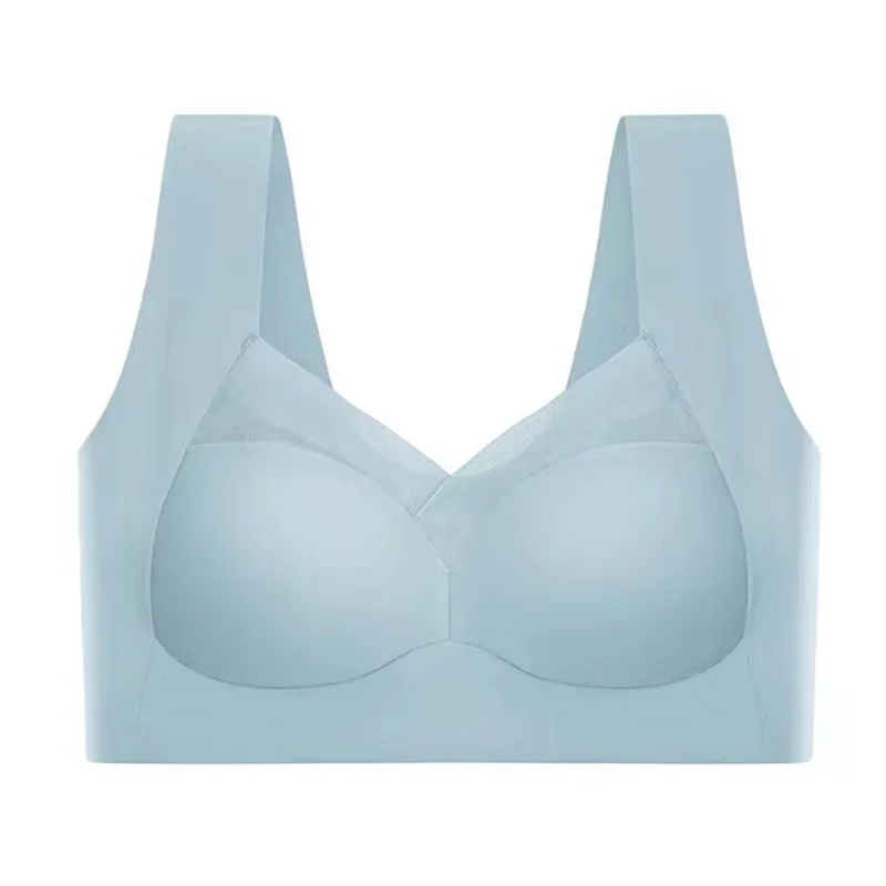 Triumph - seksowna bezszwowa bielizna push-up z lodowego jedwabiu【M-6XL】