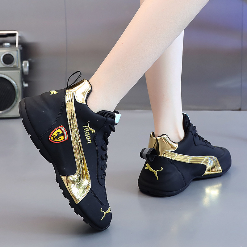 2023 nuevos zapatos de mujer de cuero con suela suave PUMA