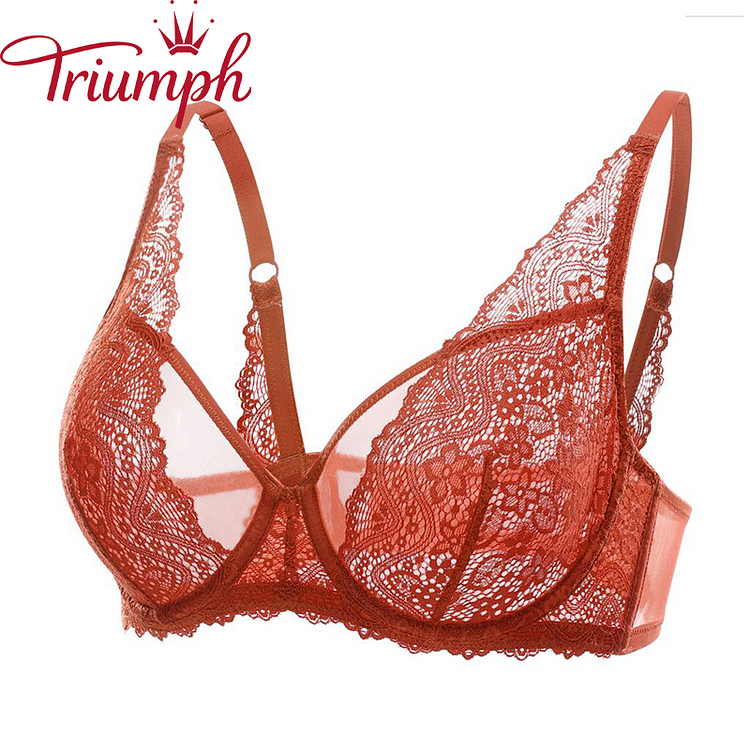 Triumph-Bezprzewodowa bielizna  Sheer Lace【M-6XL】