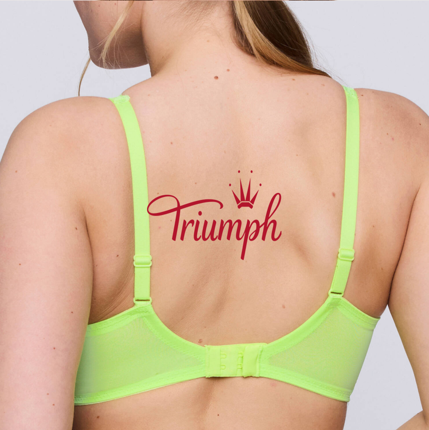 Triumph - (4 szt.) Biustonosz koronkowy z pełnymi miseczkami