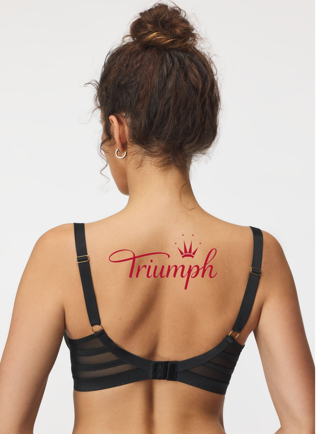 Triumph - Nowość 3-częściowy komplet 🔥 Duży biustonosz z półwycięciem i pełną miseczką