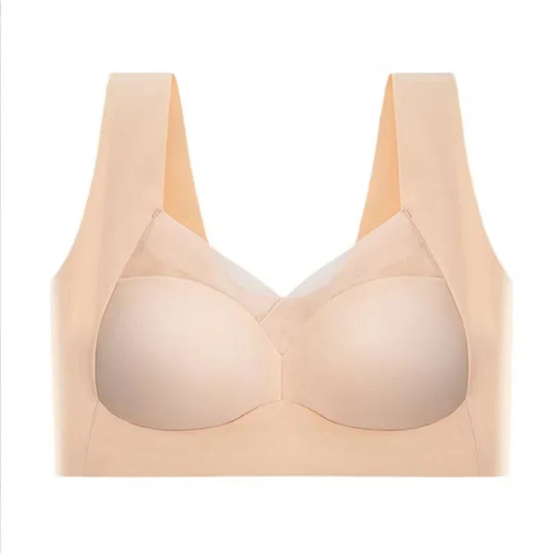 Triumph - seksowna bezszwowa bielizna push-up z lodowego jedwabiu【M-6XL】