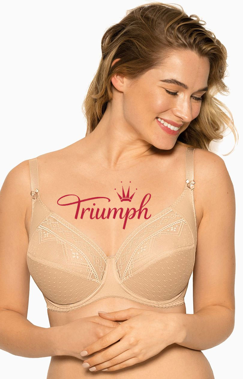 TRIUMPH - 3 SZT. 💥BIUSTONOSZ PÓŁUSZTYWNIANY