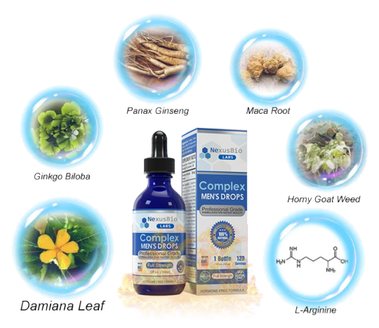 💝 NexusBio Labs Complex Męskie krople [🚀💥Super mocna wersja🚀💥] - kup jeden, drugi otrzymasz gratis (2 szt.)