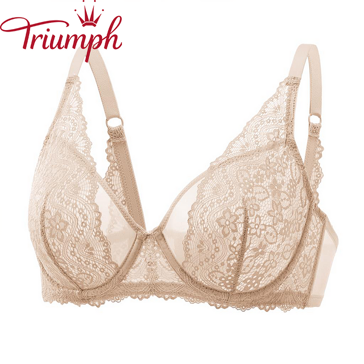 Triumph-Bezprzewodowa bielizna  Sheer Lace【M-6XL】