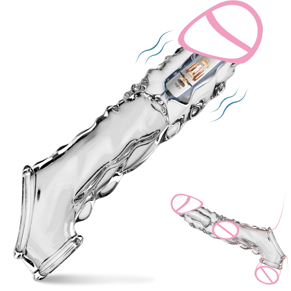 🔥latest hot style low price 💥💥-Reusable penis extension vibrator😍