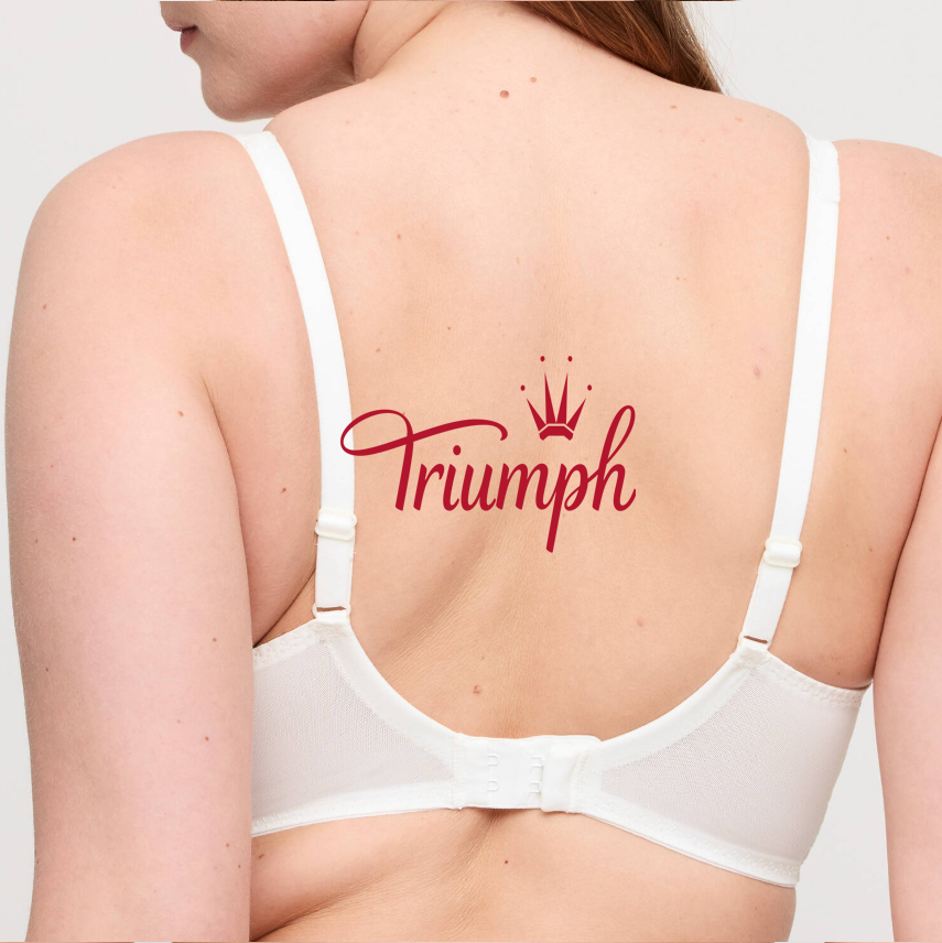 Triumph - (4 szt.) Biustonosz koronkowy z pełnymi miseczkami