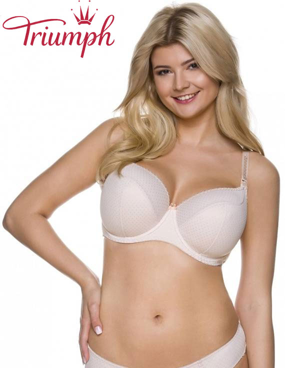 TRIUMPH - 3 SZT. (75A-110F) 💝WYGODNY BIUSTONOSZ BEZ FISZBIN