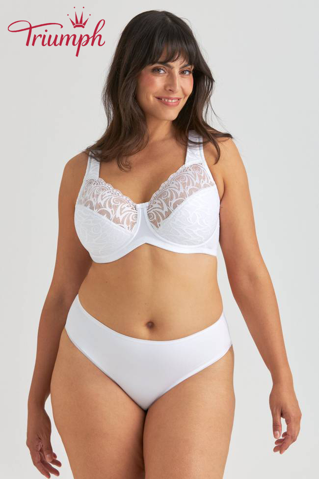 Triumph - (3 szt.) miękki wygodny biustonosz push-up