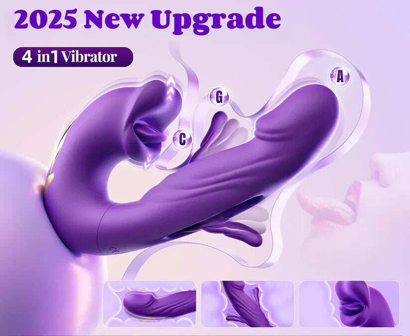 💥Nowość w 2025 roku 💞 7 wibracji i 5 trybów wahania – wibrator punktu G