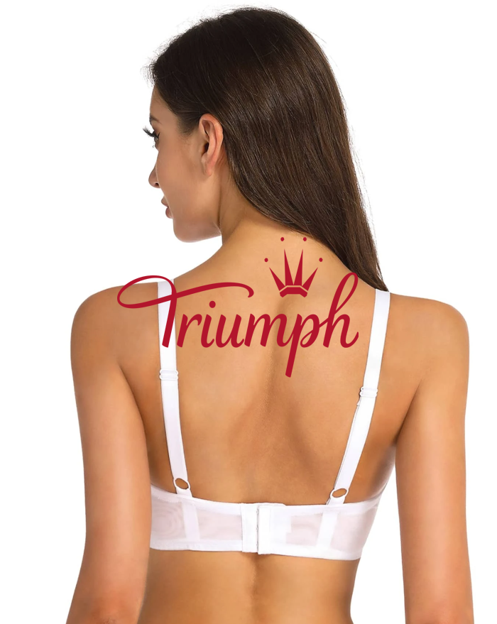 Triumph - 3 darab 🔥Szexi csipkés push-up női melltartó