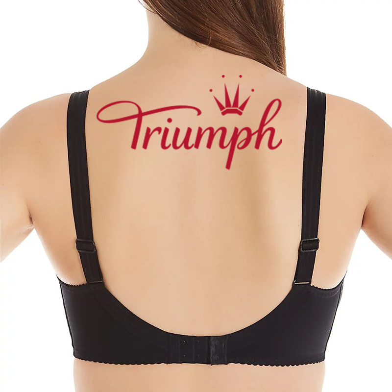 Triumph- 3 kawałki💝💝 Wygodny biustonosz o dużym rozmiarze z tyłu✨✨