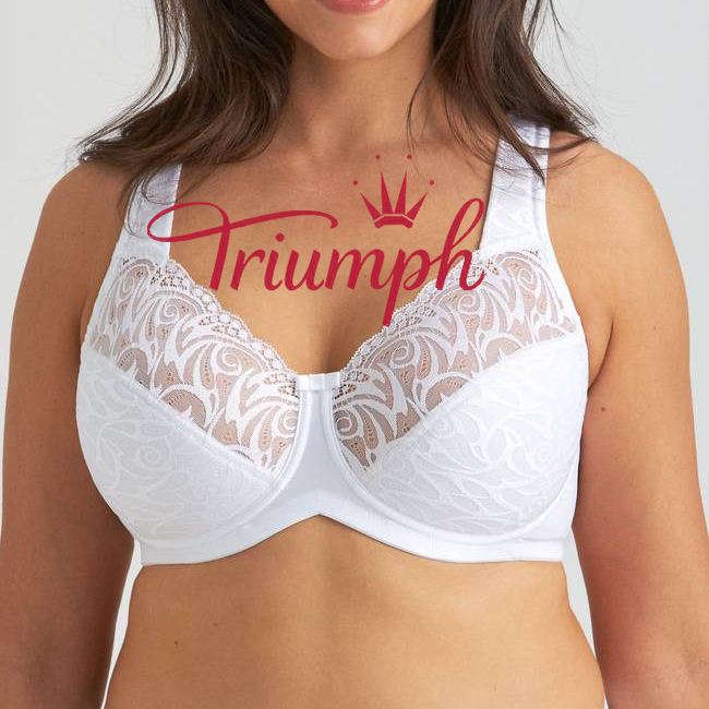 Triumph - (3 szt.) miękki wygodny biustonosz push-up