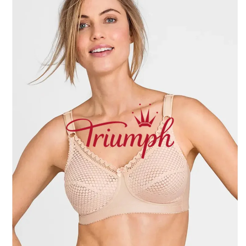 Triumph- 3 kawałki💝Wygodny biustonosz push-up wykonany z czystej bawełny✨✨