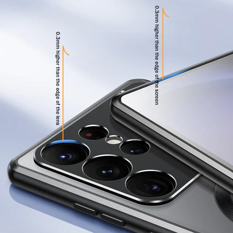 Samsung S21 / S22 / S23Ultra magnetyczny składany uchwyt próżniowy, etui na telefon do aromaterapii