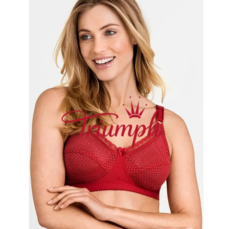 Triumph- 3 kawałki💝Wygodny biustonosz push-up wykonany z czystej bawełny✨✨