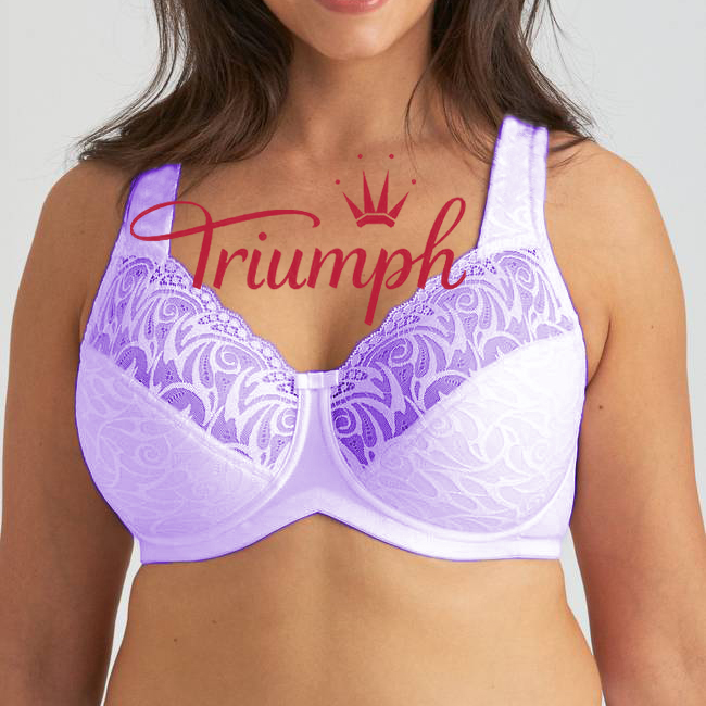 Triumph - (3 szt.) miękki wygodny biustonosz push-up