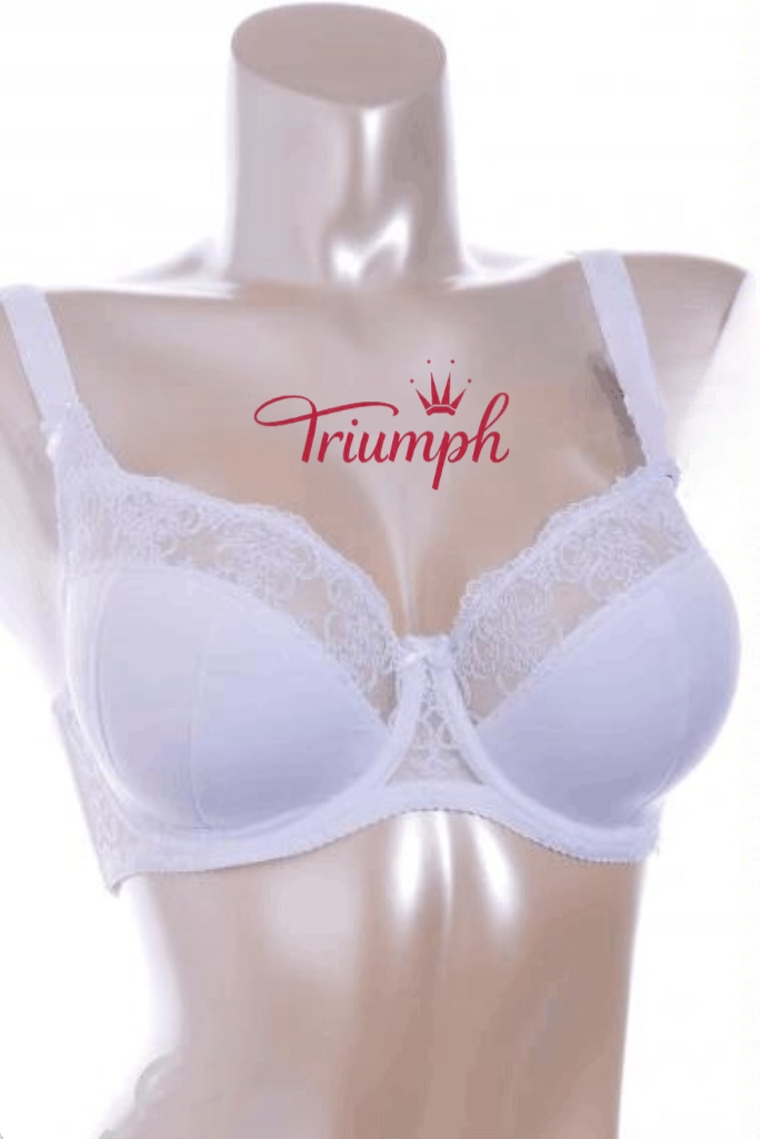 Triumph - 3 szt. [75A-110F] 🔥Biustonosz koronkowy półmiękki