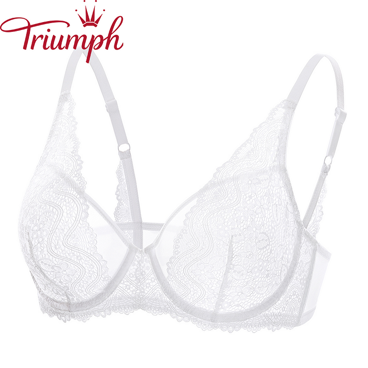 Triumph-Bezprzewodowa bielizna  Sheer Lace【M-6XL】