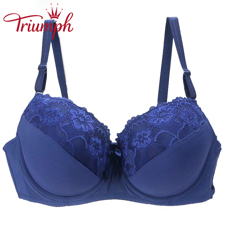 Triumph - 3 szt. 💥Cienka, haftowana bielizna z głębokim dekoltem w kształcie litery V [75A-110E]