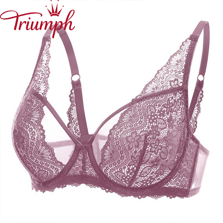 Triumph-Bezprzewodowa bielizna  Sheer Lace【M-6XL】