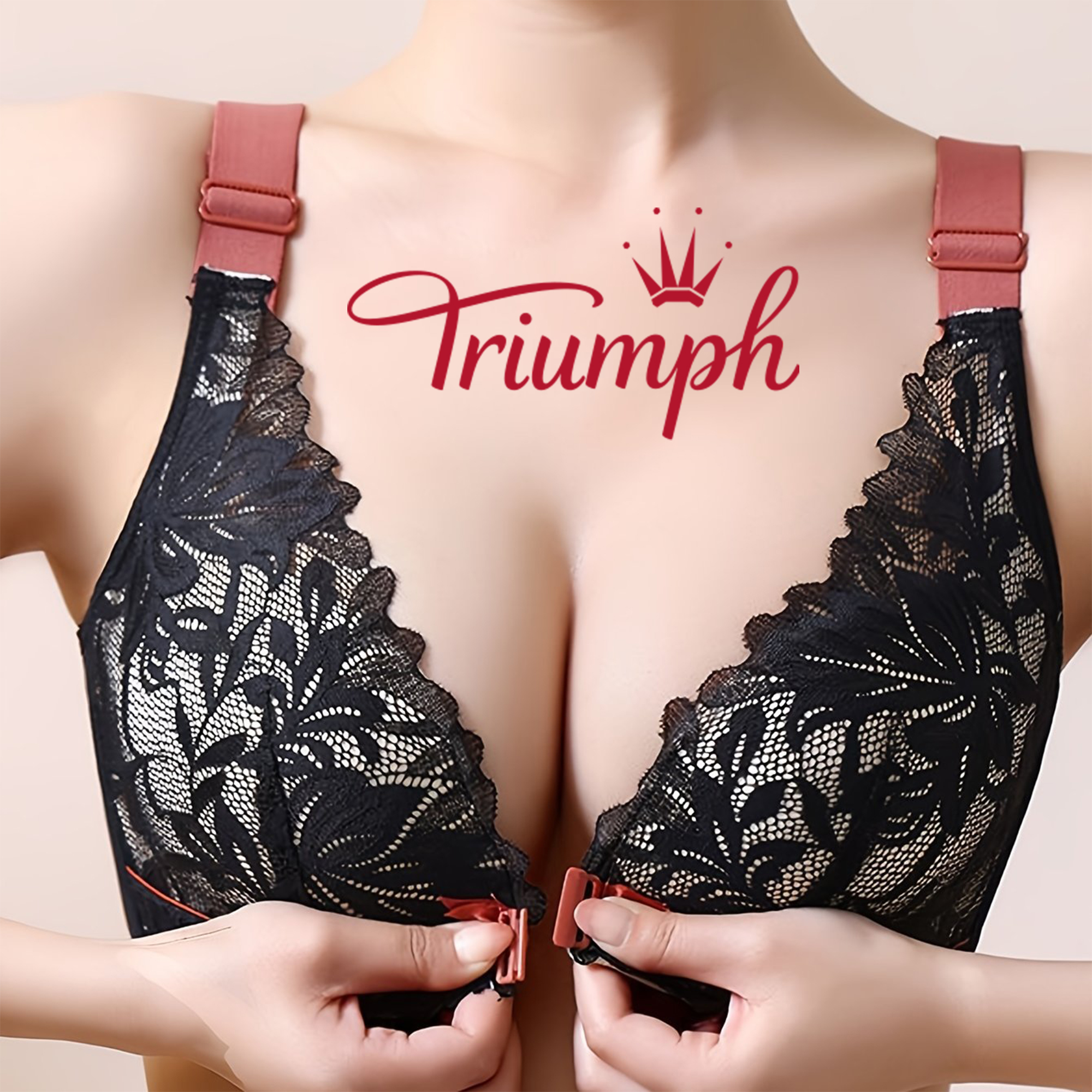 [3 sztuki] Koronkowy biustonosz Triumph [75-105]