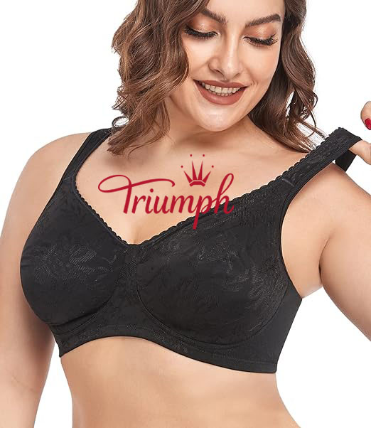 Triumph - 3 sztuki 🔥Całkowicie kryjący, wygodny i miękki biustonosz
