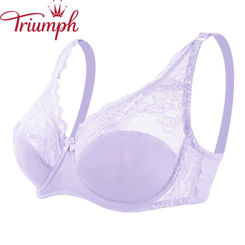 Triumph - Seksowny, oddychający koronkowy biustonosz push-up [75A-110E]