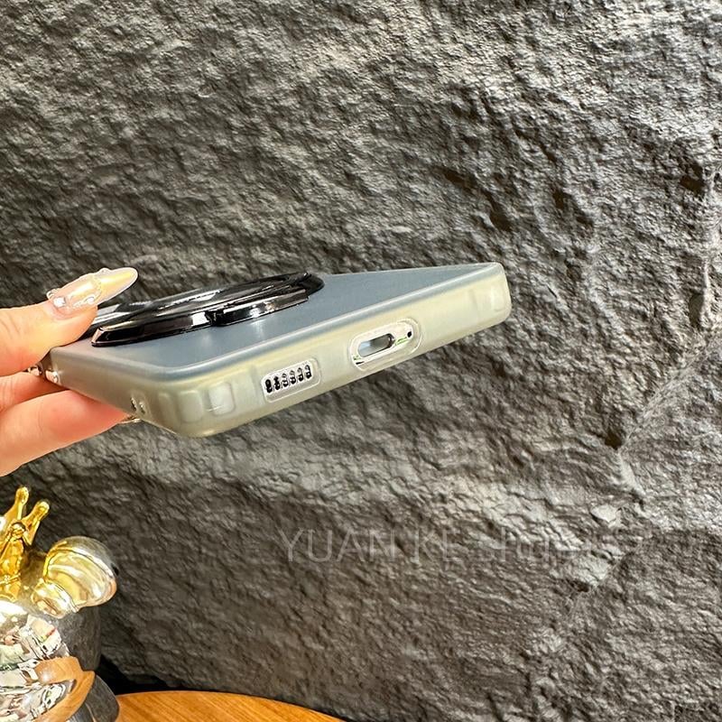 Matowe wykończenie z magnetycznym stojakiem do Samsunga Galaxy