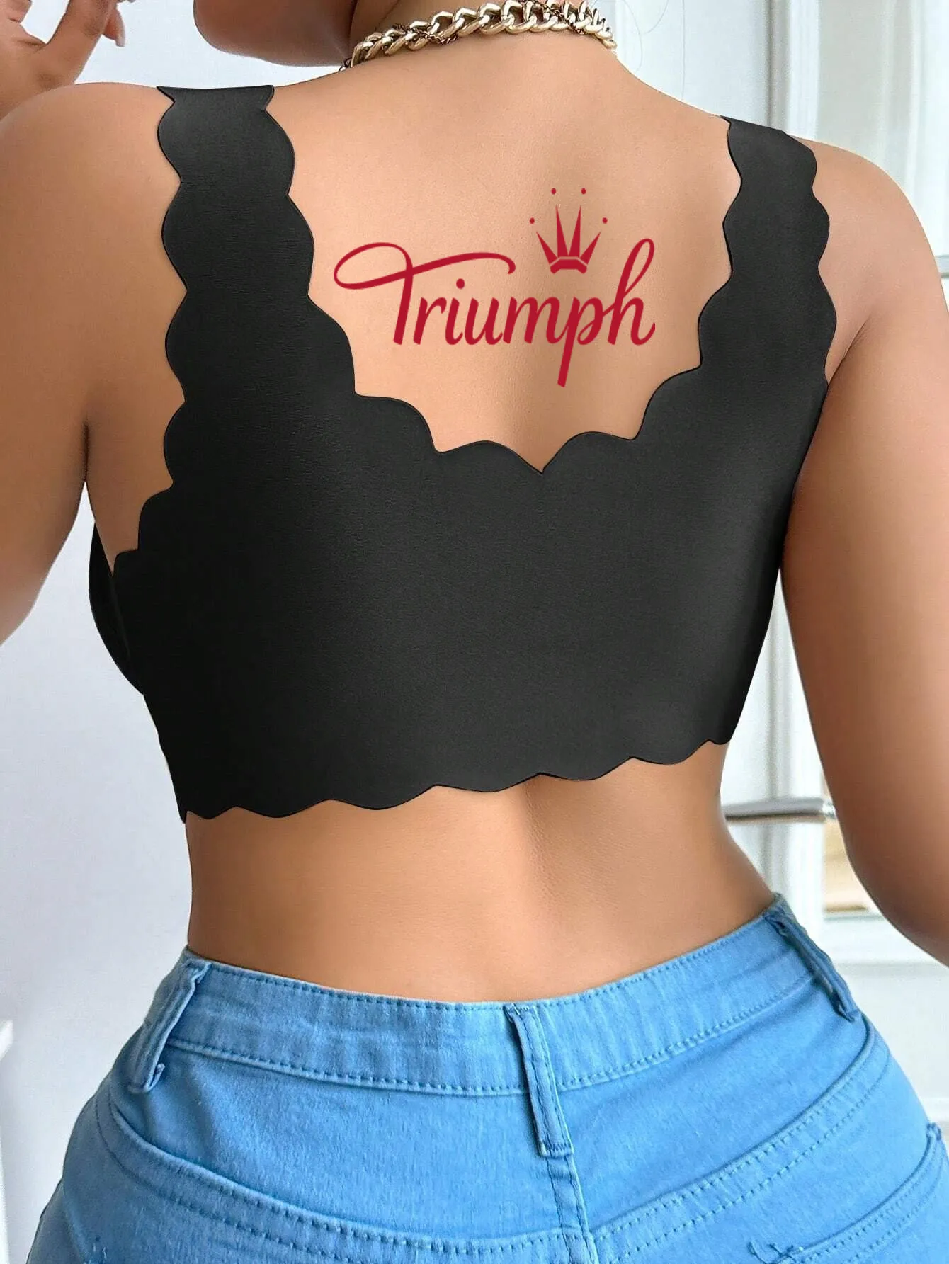 TRIUMPH® - 3 SZTUKI 🔥 Elegancki biustonosz z koronką w kwiaty