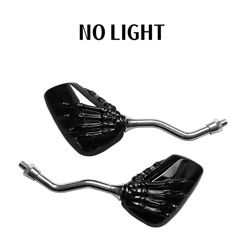 Lusterko boczne LED Skeleton Claw Lusterko wsteczne