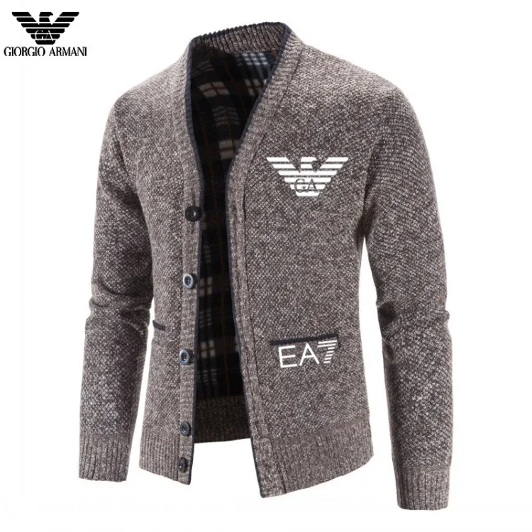 ARMANI 2023 CASUAL MOŠKA PLETENA JAKNA