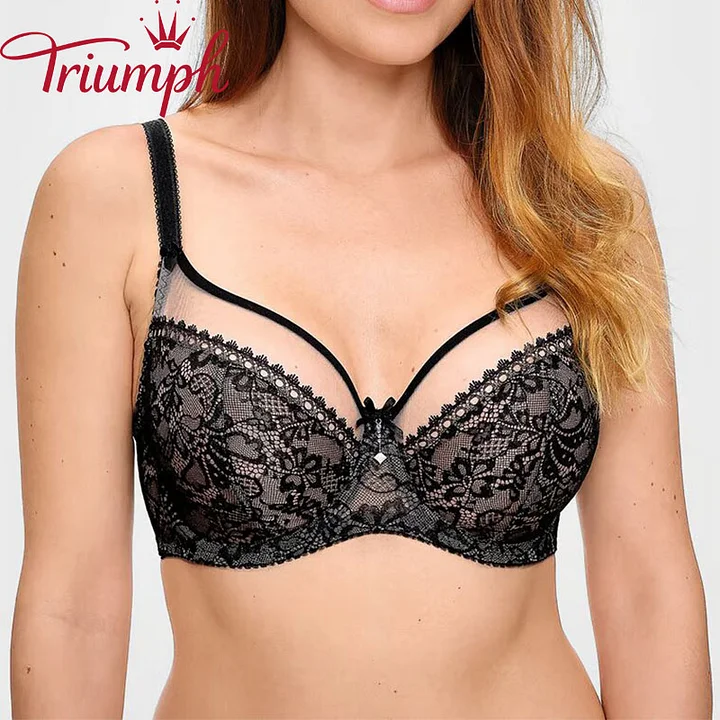 Triumph 🔥Sutien delicat din dantela brodata【75A-110E】