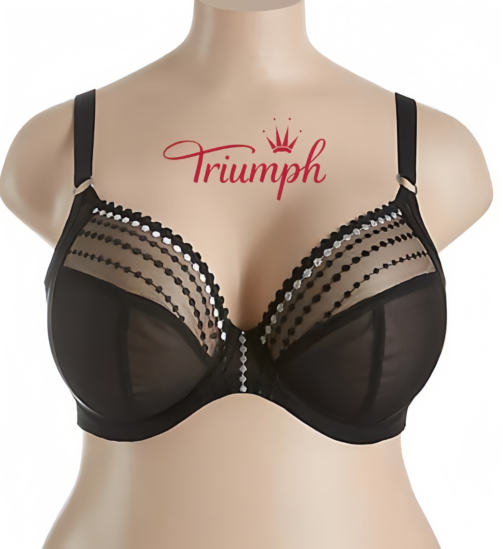 Triumph® - (3 szt.)🔥2024  Najlepiej sprzedające się nowe   Biustonosz z haftowaną koronką z pełną miseczką