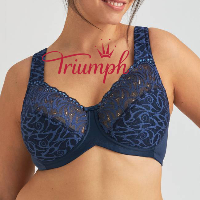 Triumph - (3 szt.) miękki wygodny biustonosz push-up