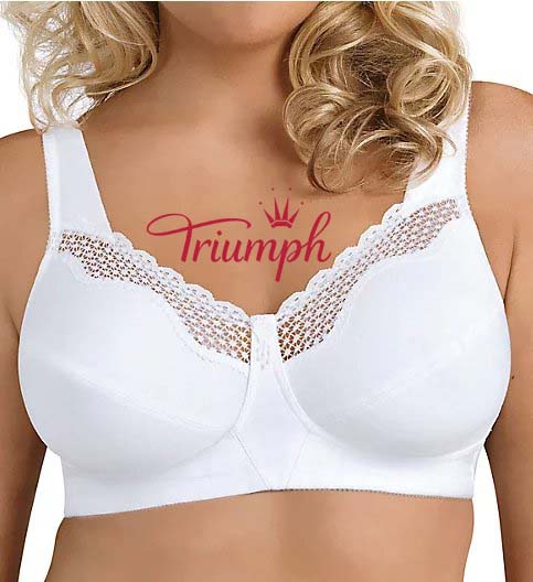 Triumph - (3 szt.)💥Nieregularny, modny biustonosz bez fiszbin