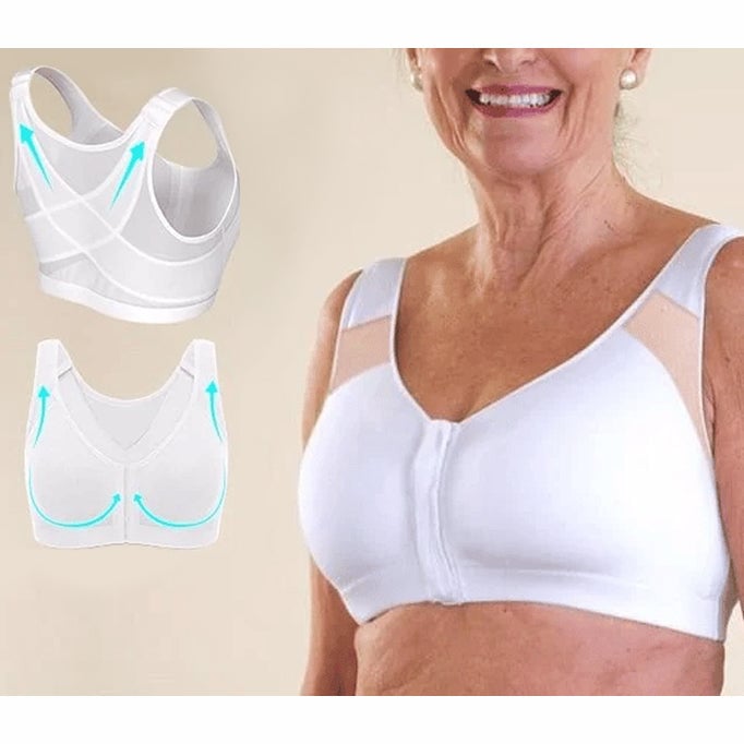 Mila Secret Multifunctional Bra, Adjustable Chest Brace Support  Multifunctional Bra Running Yoga Underwear (Color : White, Size : Small) :  : Clothing, Shoes & Accessories