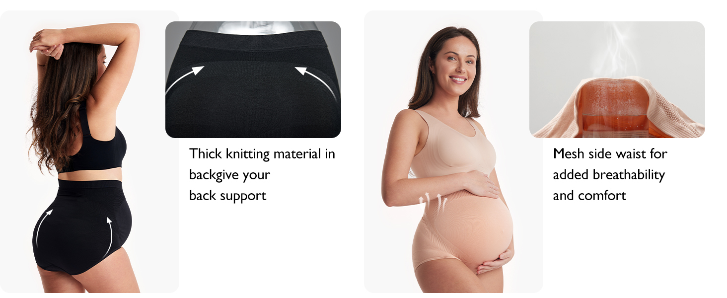  Maternity High Waist Underwear